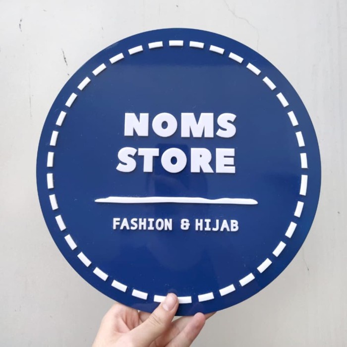 

BARANG TERLARIS Logo Acrylic 40cm / Logo Signage Akrilik / Logo Huruf Timbul Akrilik