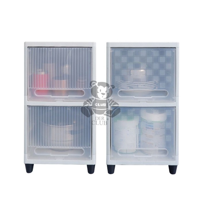 

BARANG TERLARIS LEMARI CLUB FLIP SQUARE TRANSPRAN