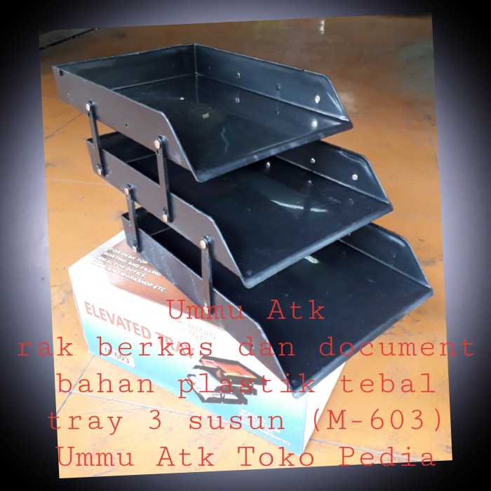 

BARANG TERLARIS Tray 3 Susun. Elevated Tray M 603
