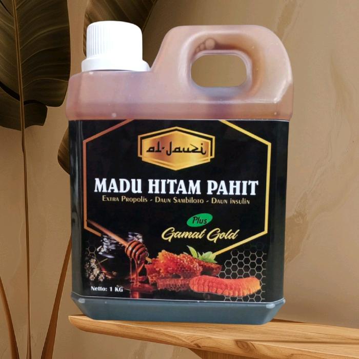 

Madu Hitam Pahit 1Kg - Insulin Plus Gamat Emas Good Quality