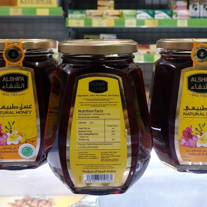 

BARANG TERLARIS Madu Alshifa Natural Honey 500 gram Original