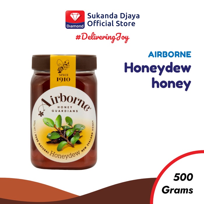 

BARANG TERLARIS Madu Airborne Honeydew Honey 500gr