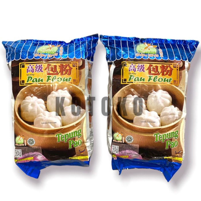 

SALE !!! TEPUNG PAO HAPPY GRASS / TEPUNG BAKPAO / PAO FLAVOR 1.3KG READYY