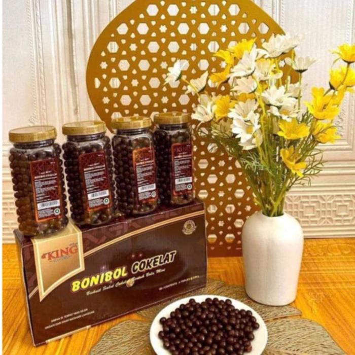 

1 Dus (Isi 4 toples) Bonibol Cokelat d' KING 250gram