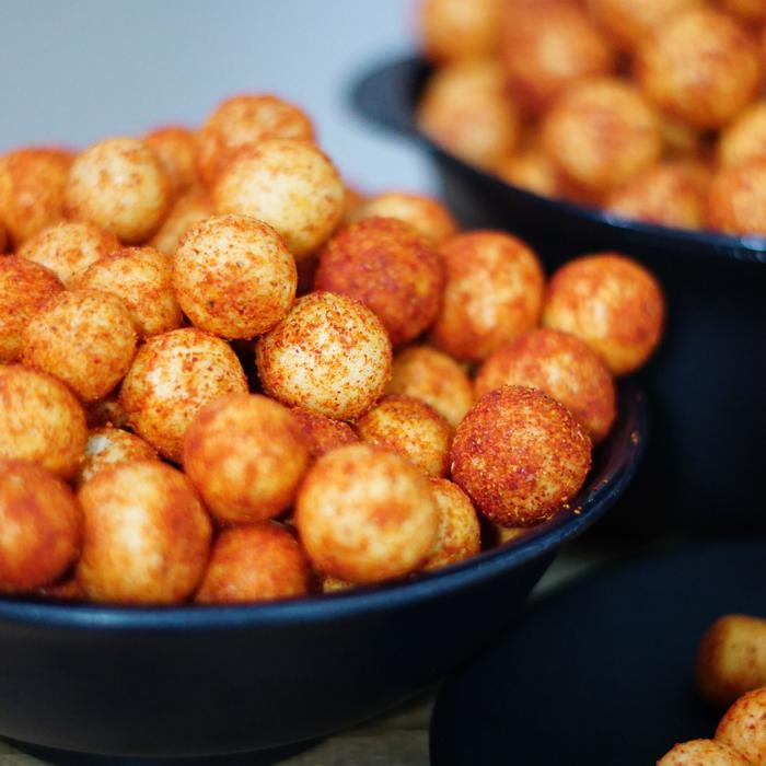 

MIX 1KG TAHU BULAT 500GR ORI + 500GR PEDAS CRISPY MINI GURIH RENYAH Kering Food