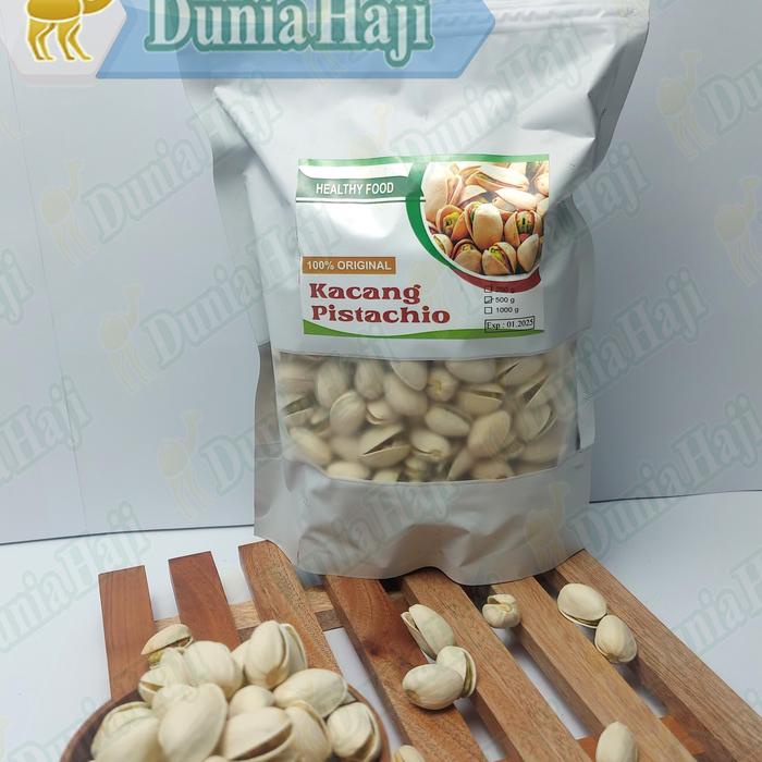 

PISTACHIOS Kacang Pistachio Arab Fustuk Oleh Oleh Haji dan Umroh Snacks