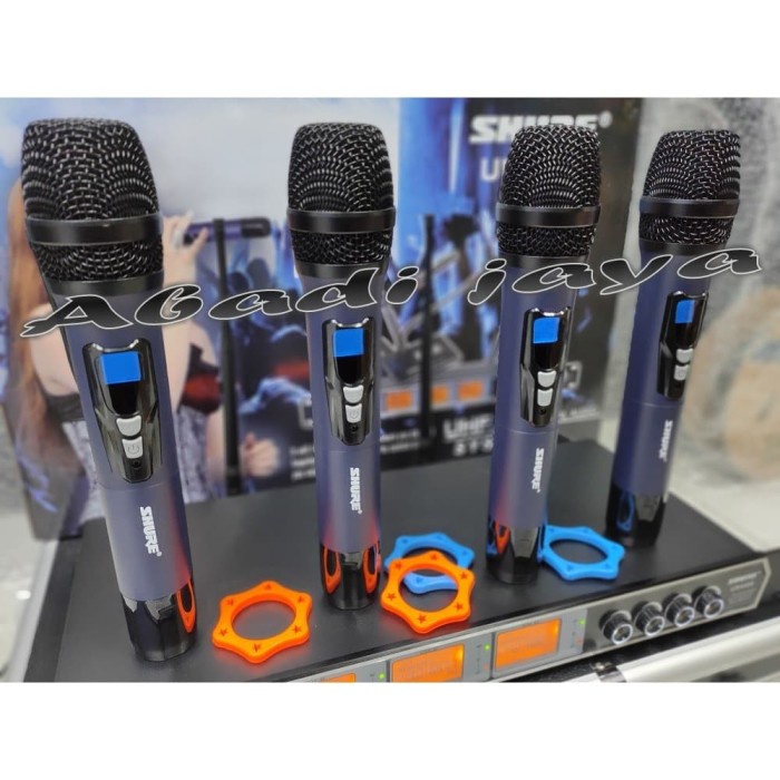 mic wireless shure UR4400HH 4mic handheld shure ur 4400HH