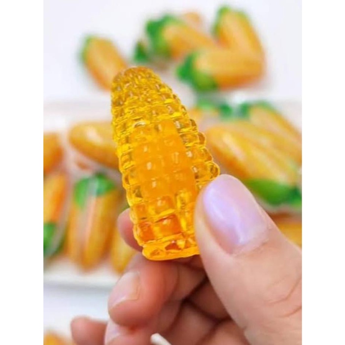 

NARAYA 3D Corn Jelly Permen Jeli Rasa Jagung Bentuk Jagung 330g Halal