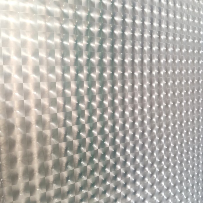 (JTTOP) FIBER PAGAR PLASTIK PENUTUP PAGAR PUTIH MOTIF 3 D HARGA PERMETER