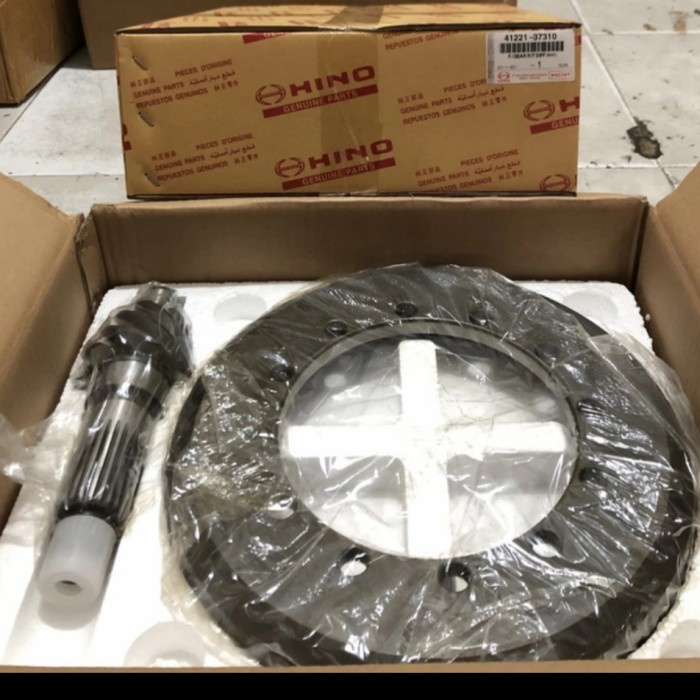 Gear Set Hino Ht130 Ht 130 Ukuran 6X41 Tipis