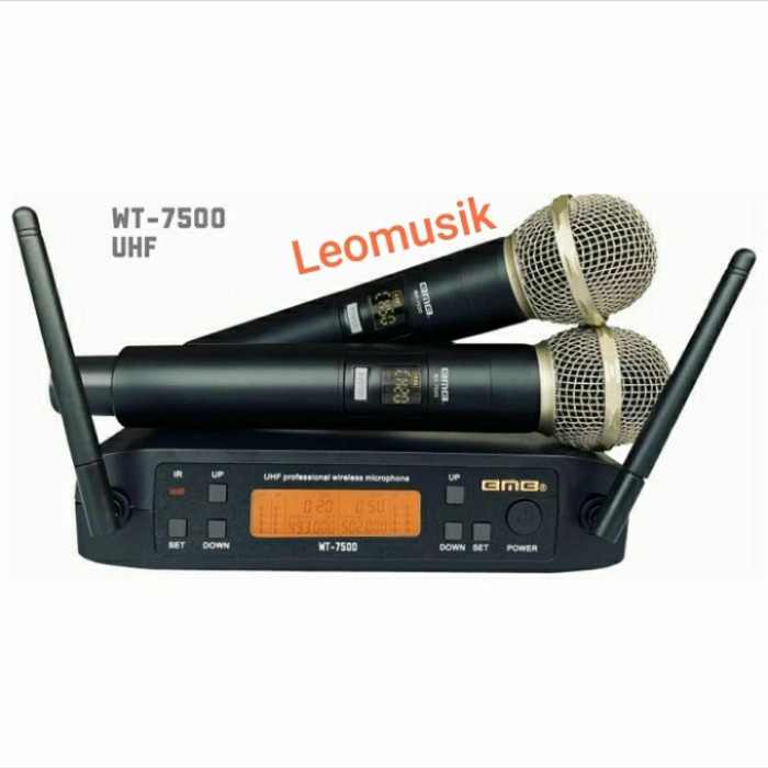 MIC WIRELESS BMB WT-7500/MICROPHONE WIRELESS BMB WT-7500 (ORIGINAL )