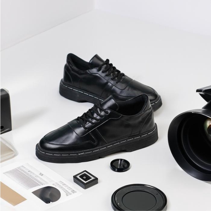 Produk Terbaru Mzn - Sepatu Dokmart Pria Sepatu Formal Pria Casual Kantoran Nikahan Kulit Syntetis