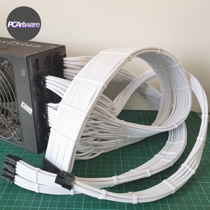 Custom sleeve Modular PSU Cable