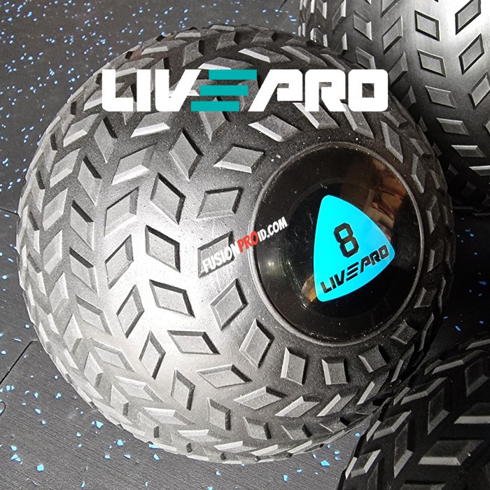 Slam Ball 8kg Bola Gym Medicine Ball Fitness Heavy Duty Livepro