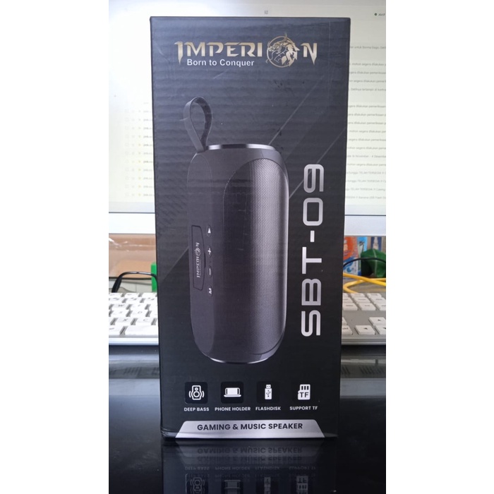 INBOX SBT09 Speaker Bluetooth Wireless Extra Bass