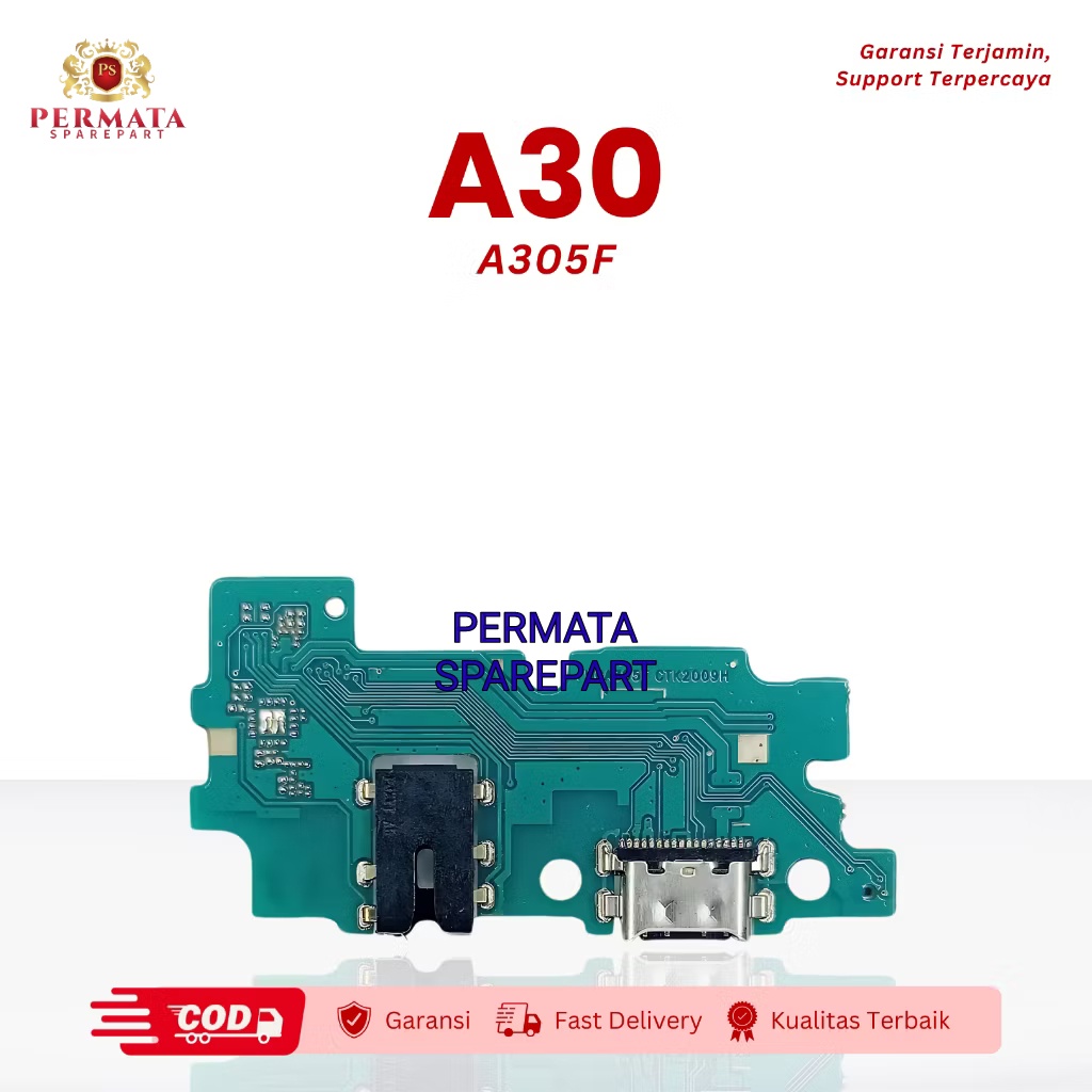 PAPAN CAS SAMSUNG A30 A305F | KONEKTOR CAS HP