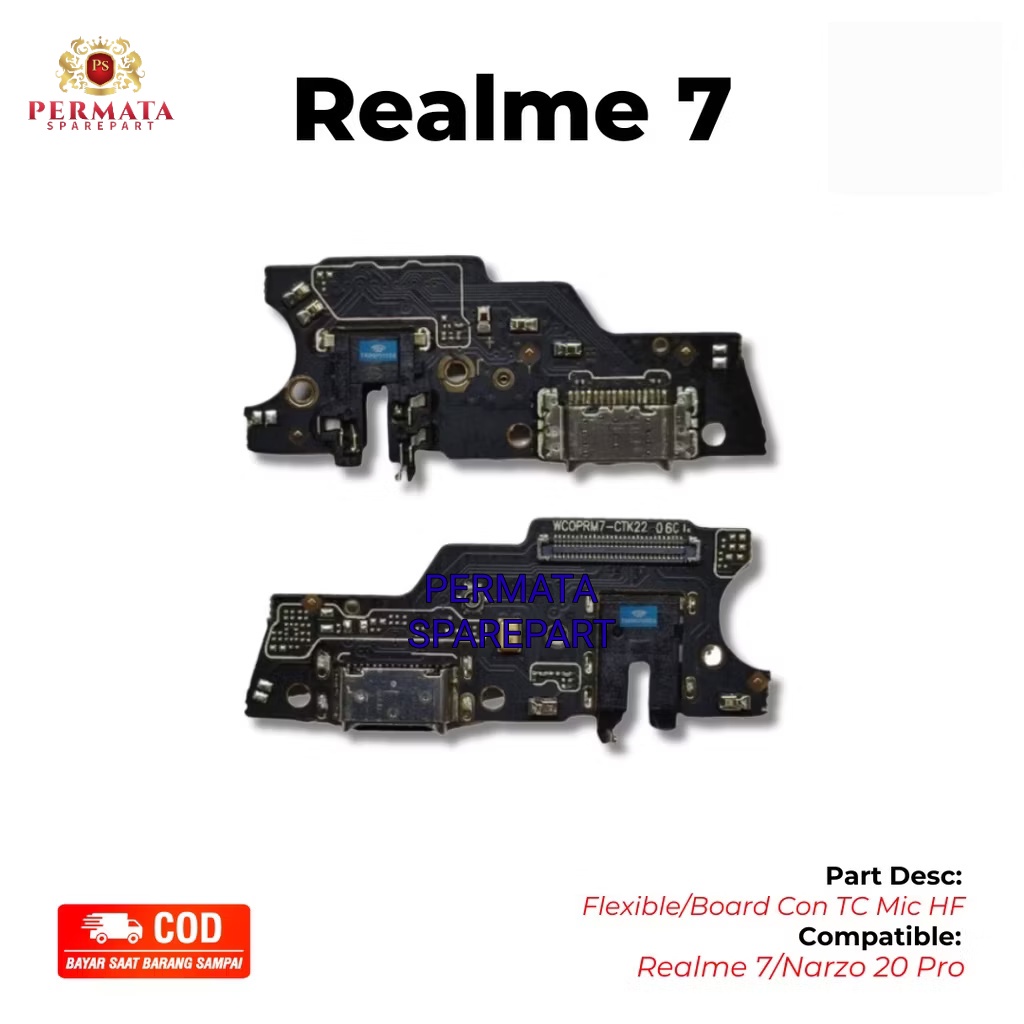 PAPAN CAS REALME 7 | NARZO 20 PRO | KONEKTOR CAS HP