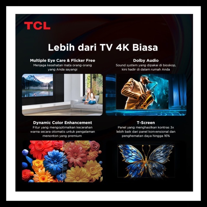 TCL 55A8 Smart TV Android 4K UHD 55 Inch
