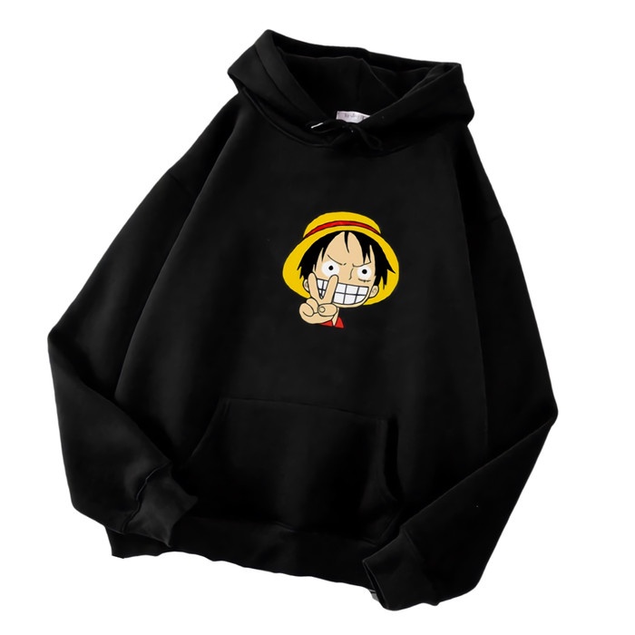 HOODIE SWEATER JAKET ANAK 6-10TAHUN LAKI-LAKI COWOK ONE PIECE / HUDI