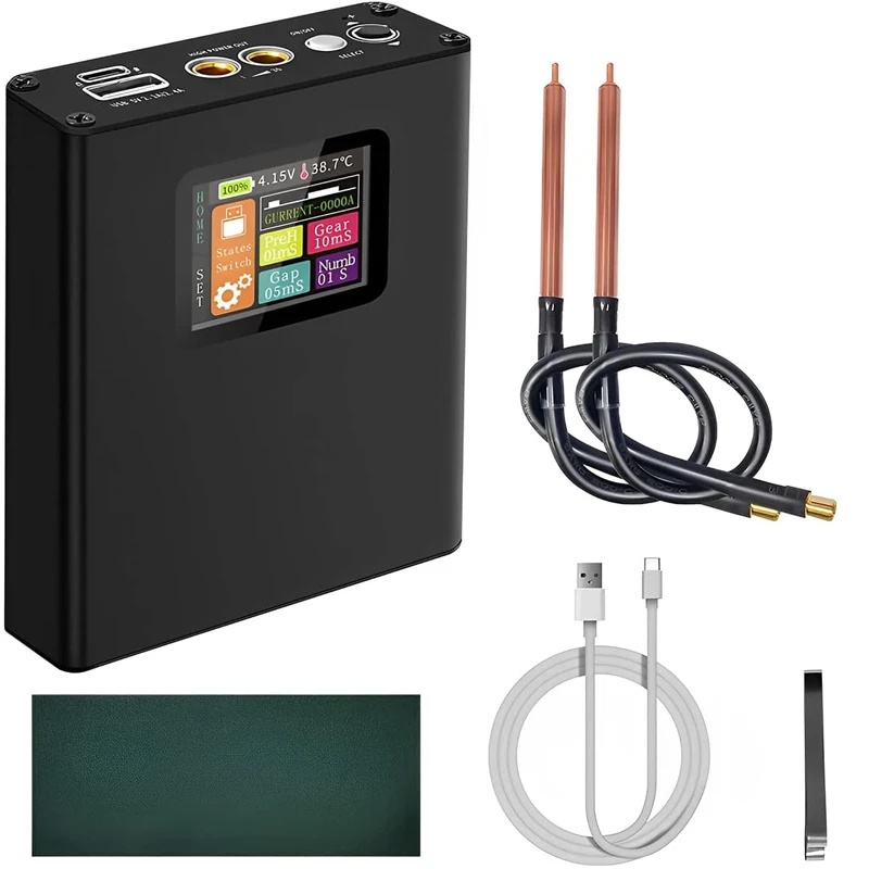 Double pulse spot welder control board spot welder colour screen adjustable high power handheld spot