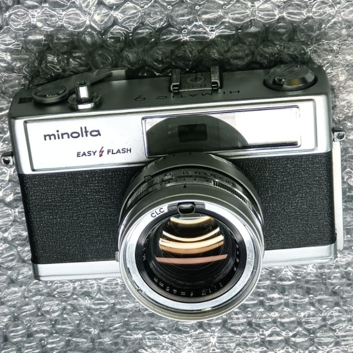 Kamera Minolta Hi-Matic 9 Rokkor 45mm f1.7 PF camera analog film 35mm