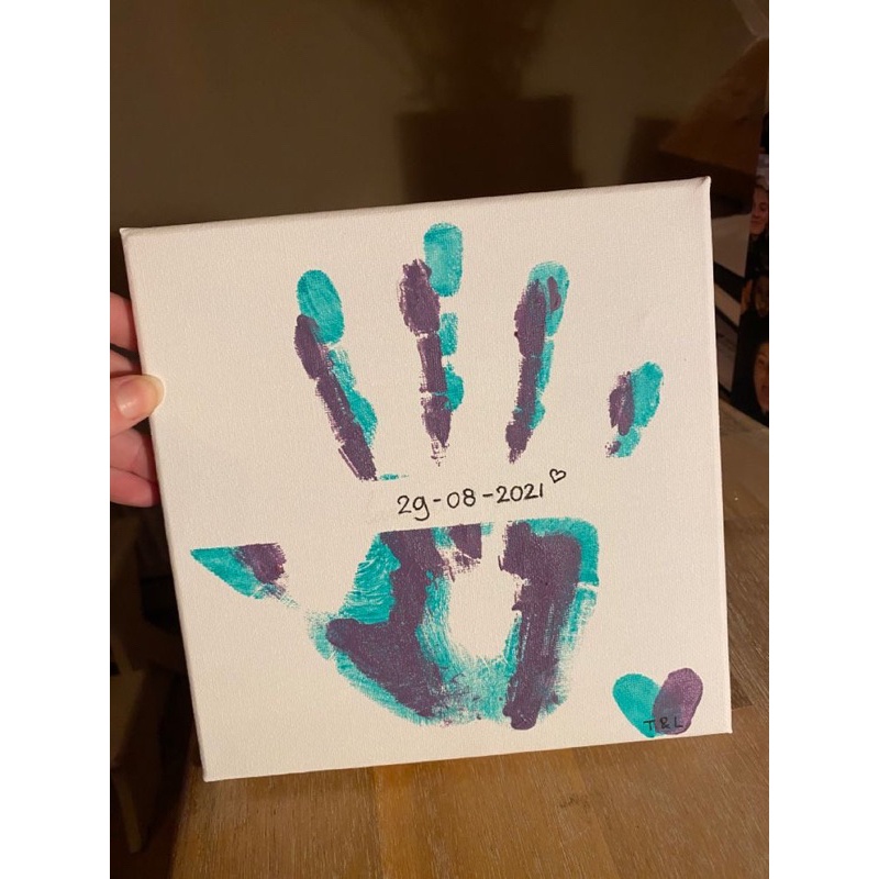 

Termurah (Freebox)Diy Hand Painting Kit Set Kanvas Couple Kanvas Cap Tangan Couple