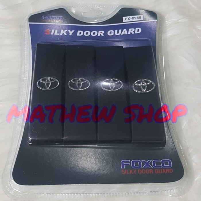TERBARU DOOR GUARD LOGO TOYOTA / SILKY DOOR GUARD PENGAMAN PINTU MOBIL TOYOTA