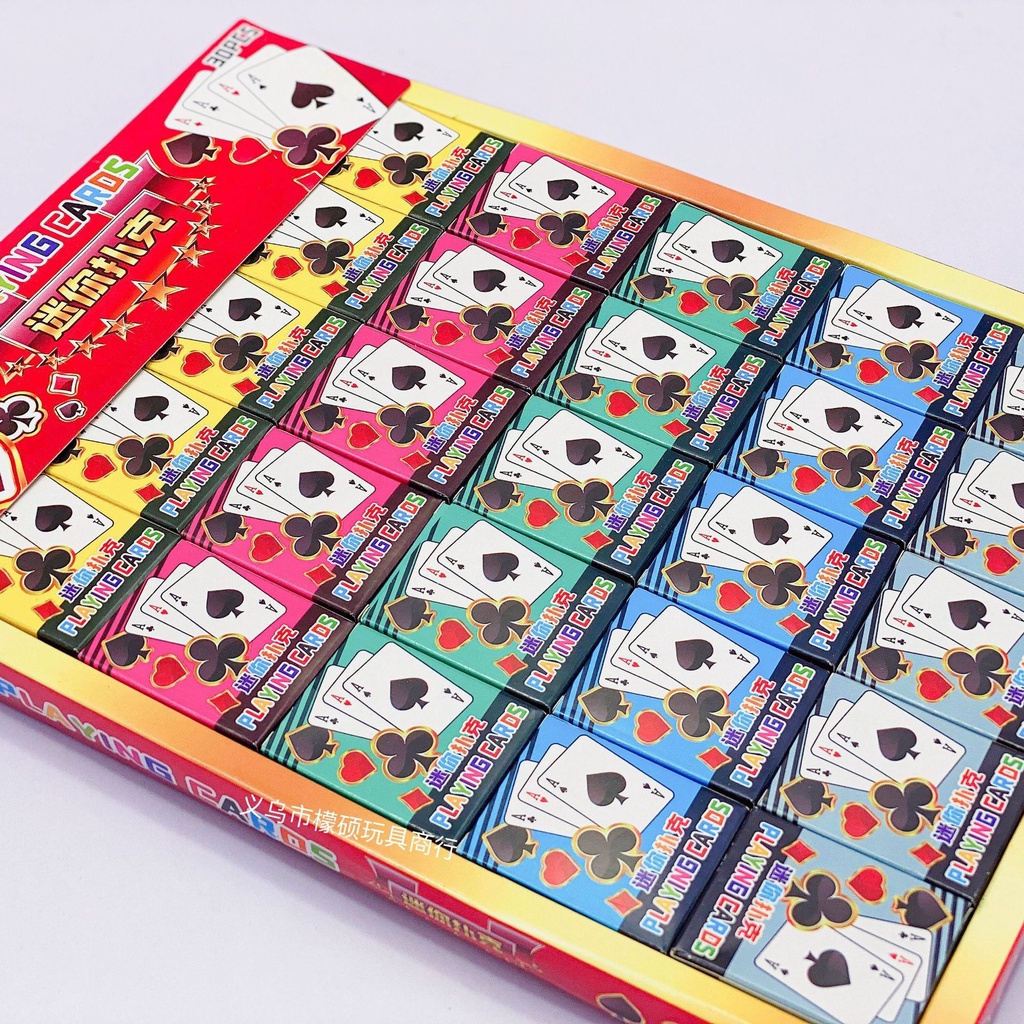 Limited Kartu Poker Mini Poker Card Kartu Remi Mini 222-96
