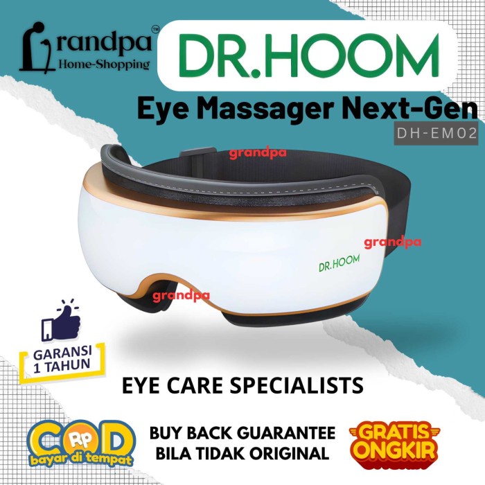 Terapi Mata Dr Hoom Eye Protector Pemijat Relaksasi Mata