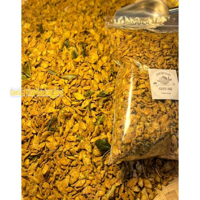 IKAN WADER CRISPY /MINI FISH CRISPY RENYAH GURIH KRIUK Makanan Food Seafood Frozen Meat Cemilan