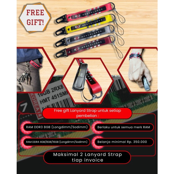 

[tmr] - Lanyard Strap RAM FREE GIFT PEMBELIAN RM