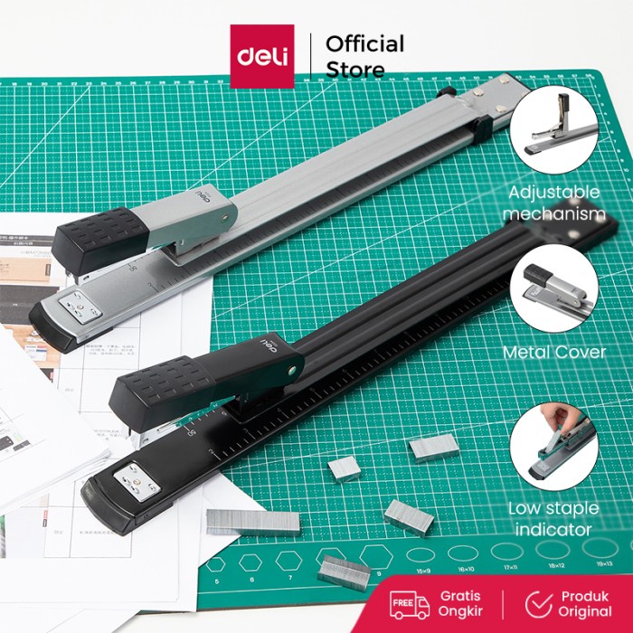 

Deli E0334 Stapler/Hekter-Long Reach Metal 25sheets