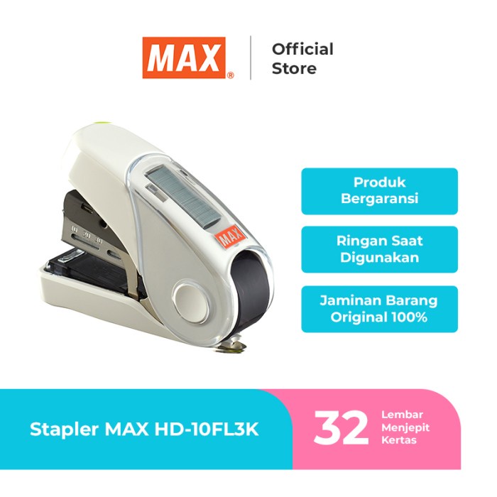 

Max Stapler HD-10FL3K White