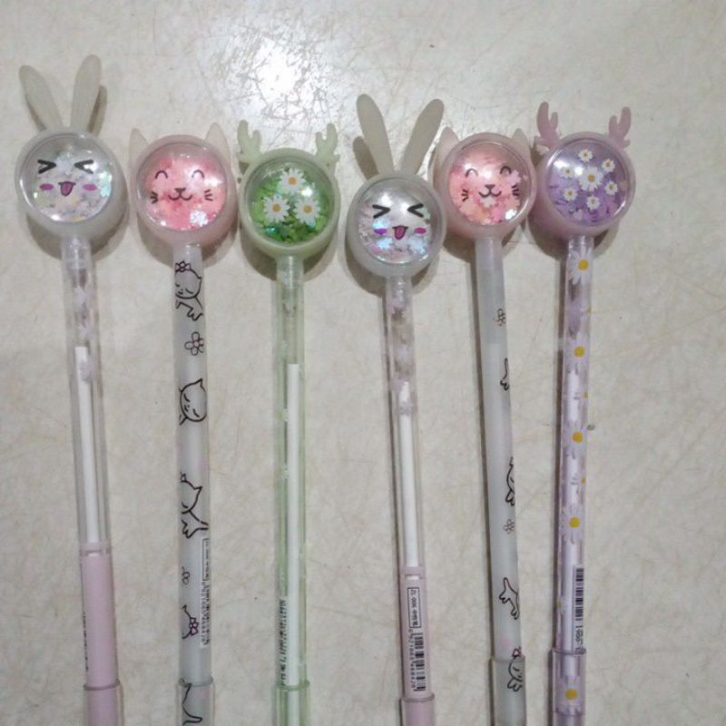 

(12pcs)pena tinta karakter