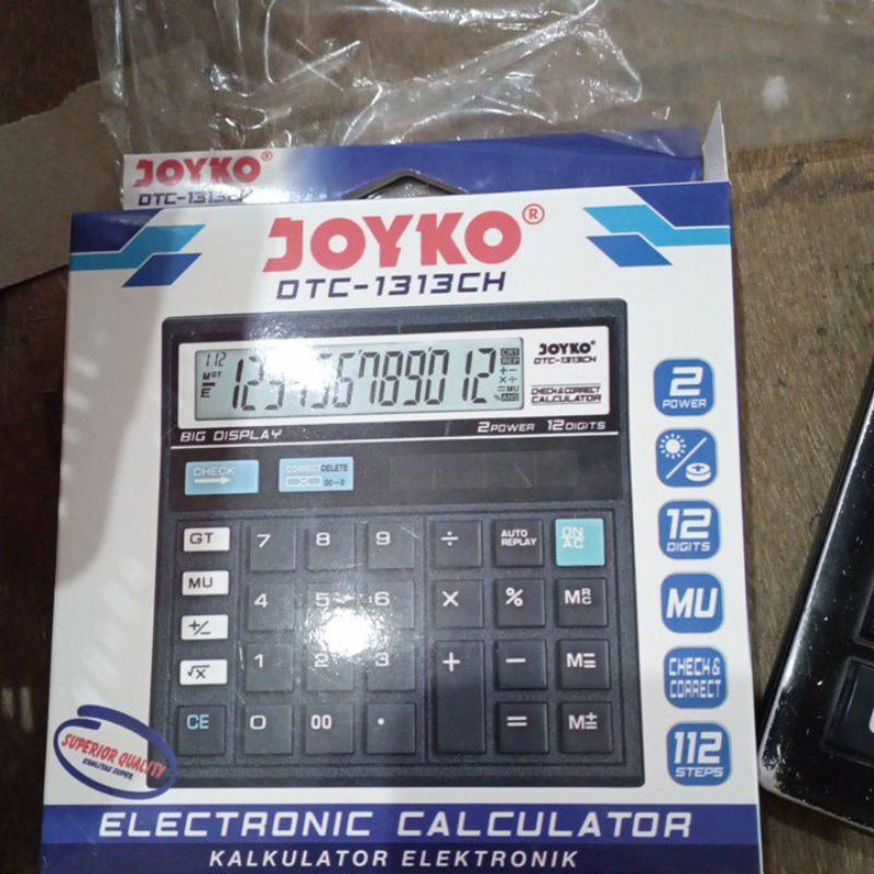 

calculator joyko dtc1313 ch