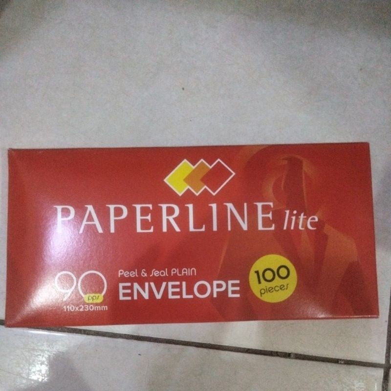 

Amplop paperline no 90 /amplop perekat
