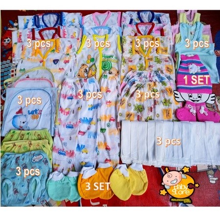 Paket Perlengkapan Bayi Baru Lahir / Perlengkapan Bayi Baru Lahir / Set Baju Bayi Baru Lahir