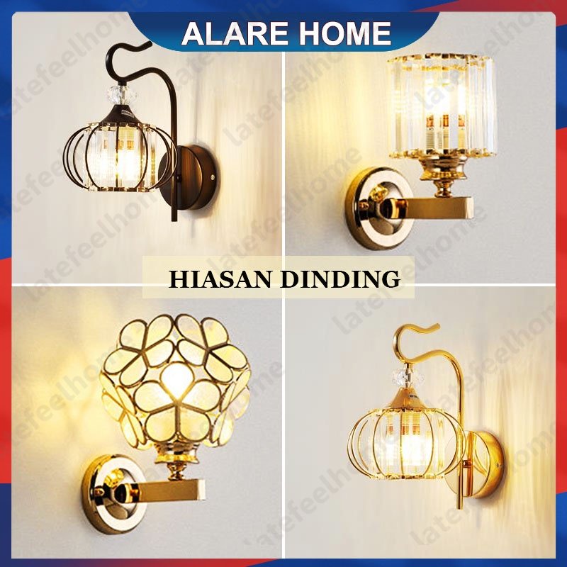 Lampu Dinding Kristal Lampu Hias Dinding Kamar Tidur Ruang Tamu Kamar Teras Hiasan Dinding Hiasan