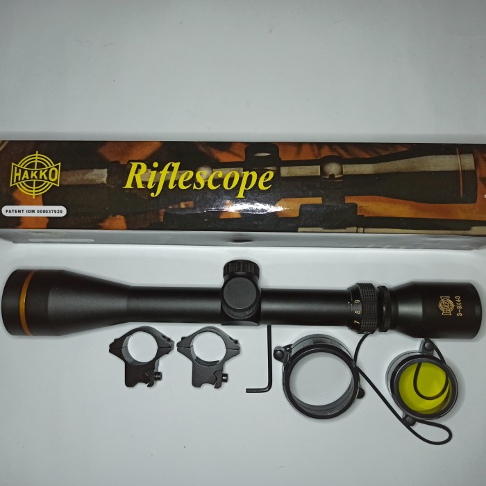 Diskon Telescope Hakko 3-9X40 Ring Gold