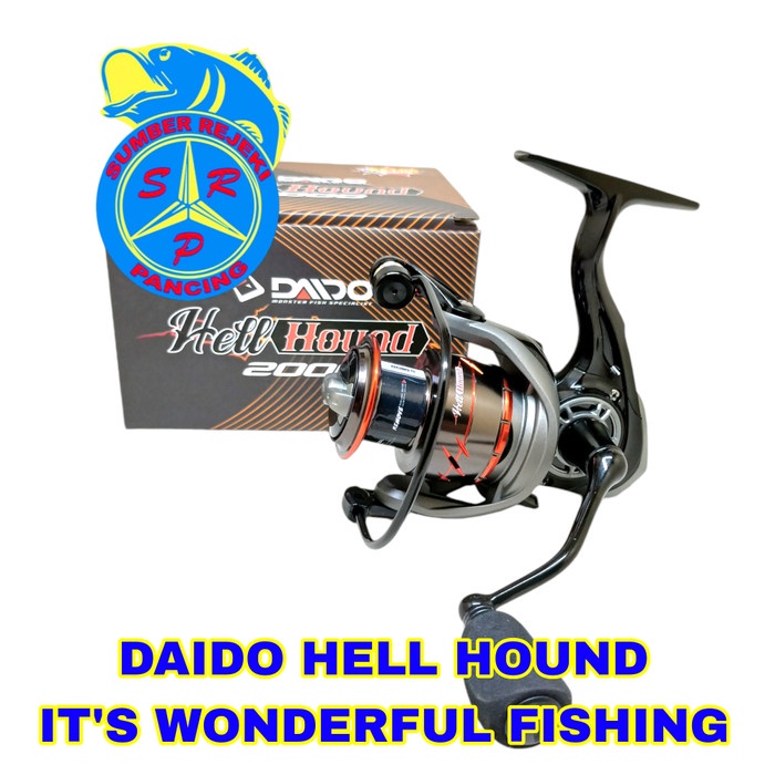 Paling Laris Reel Daido Hell Hound Power Handle 1000 2000 3000 4000 6000