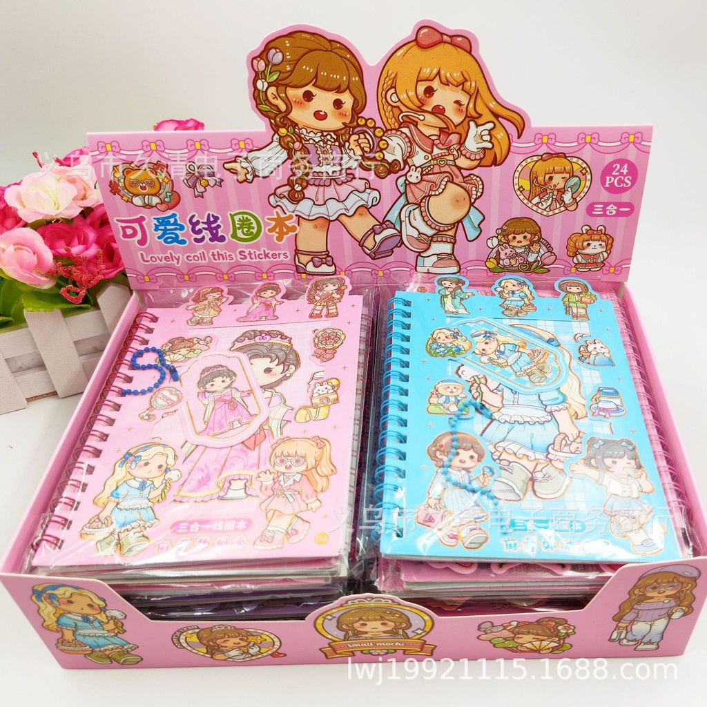 

Limited [Lulukids] Buku Stiker Anak Karakter Lucu 27 Halaman / Buku Koleksi Stiker Anak Multifungsi