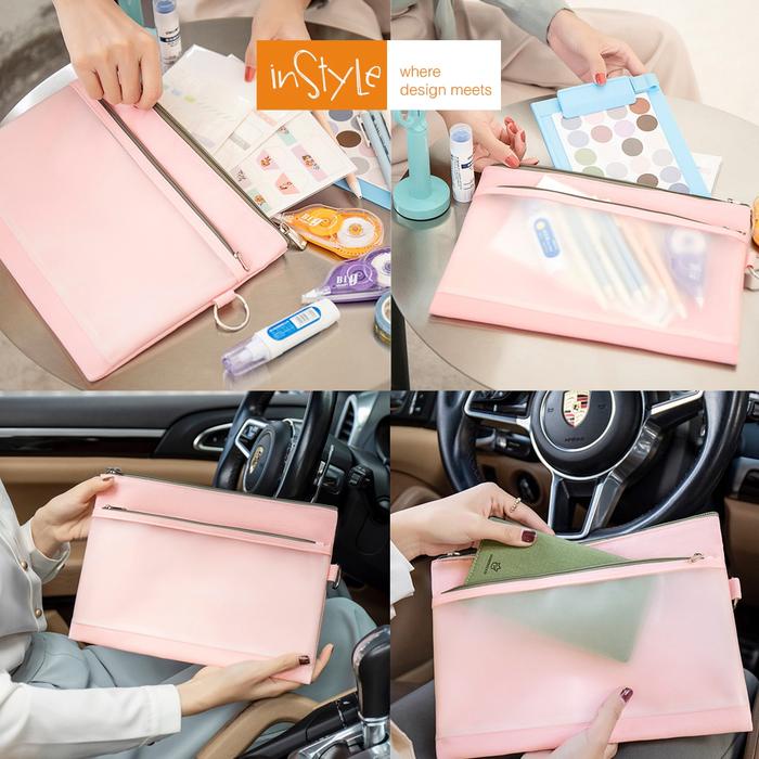 

Tempat Pensil Case Zipper Pouch Pena Nylon Anti Air Besar (F1-F04) Kode 1133