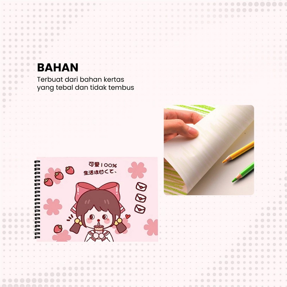 

Limited Drawing Book Buku Gambar A4 Isi 30 Lembar Buku Mewarnai Anak Balita / Buku Menggambar