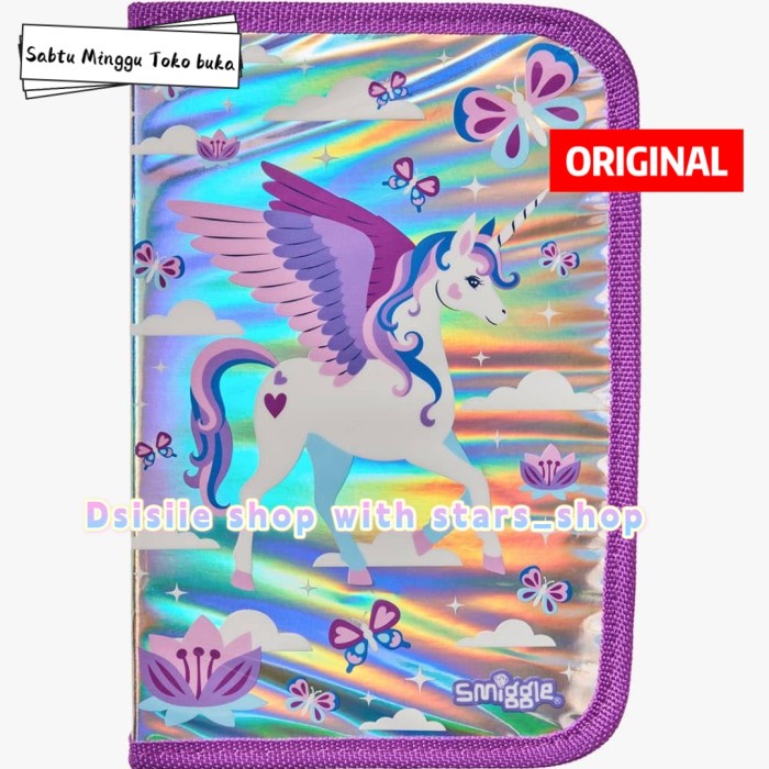 

Smiggle Unicorn Away Midi Stationery Gift Pack Original - Coloring Cas Kode 931