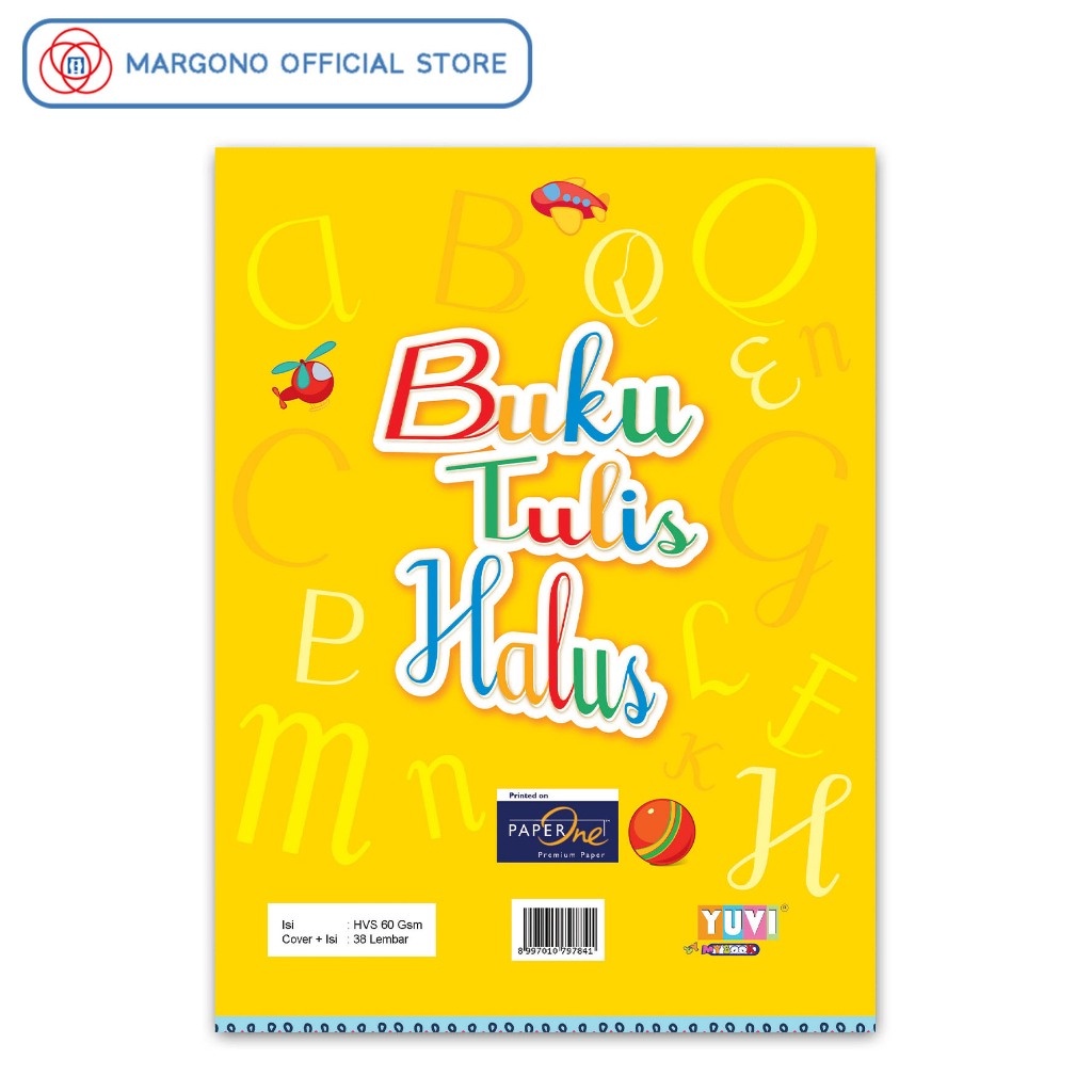 

Disc My Book Yuvi Buku Tulis Halus Garis 3 38 Lembar