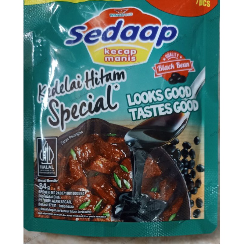 

HJE Kecap Manis Sedaap Kemasan Eknonomis 84 Gr - Rafka Aulia Collection