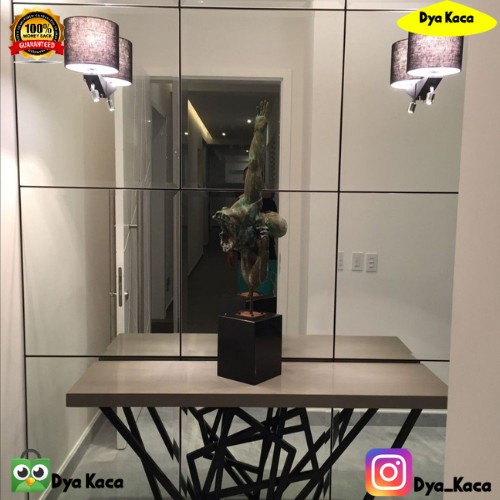 Top Cermin Bevel / Cermin Dekorasi Bevel / Cermin Dinding Bevel