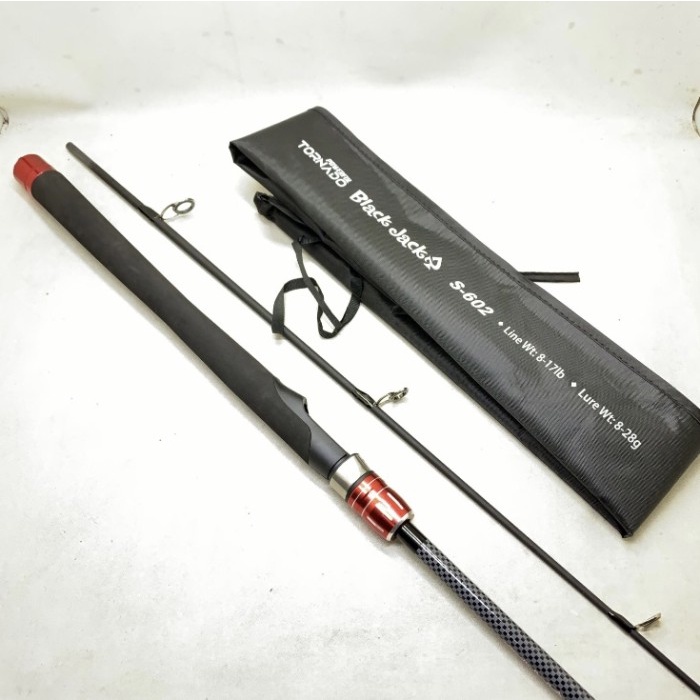 Paling Berkualitas Joran Tornado Black Jack 165-180Cm 15Lb/17Lb/20Lb