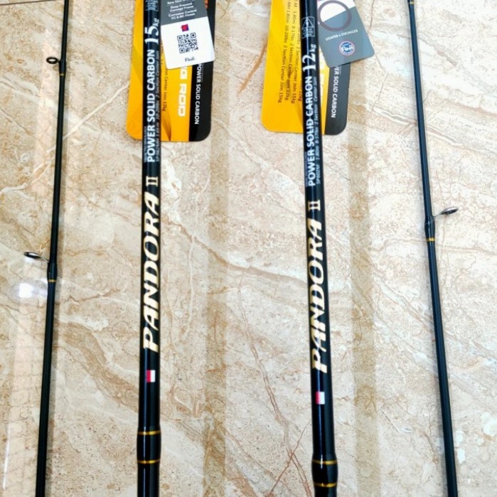 Terbagus Joran Carbon Solid Daido Pandora Ii 165Cm 180Cm 17Lb 20Lb