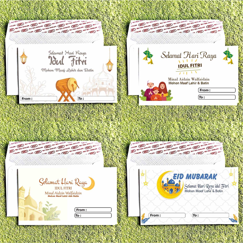 

50 LEMBAR Amplop Angpao Lebaran / Hari Raya Idul Fitri / Amplop Karakter / Amplop Snack amplop